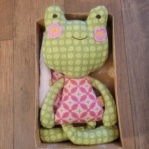 Frog Toy and Blanket